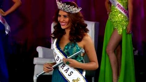 Arrests Over Killing Of Honduras Beauty Queen Alvarado Bbc News