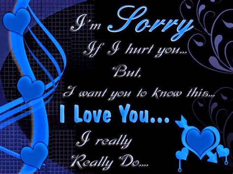 Sorry Saying Romantic Quote Hd Wallpaper Hd Wallpaper Pictures