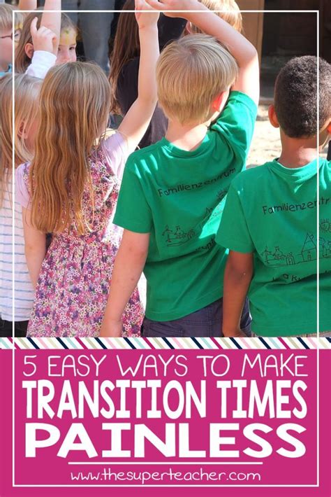5 Easy Ways To Make Preschool Transition Times Painless Preschool