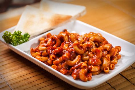 How To Make Spicy Macaroni With Tomato Sauce 5 Steps