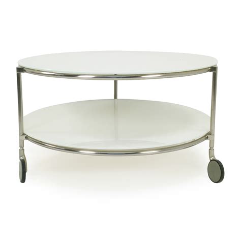 Let us enter one of main rooms of house, living room. 82% OFF - IKEA String Coffee Table with Casters / Tables