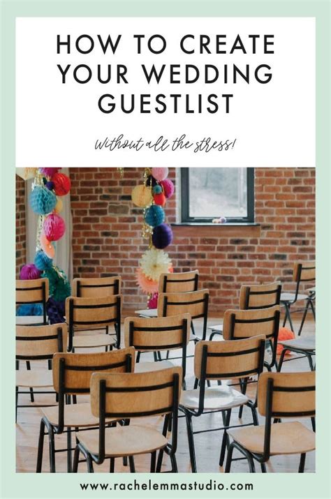 The guest list may seem minor, but it impacts everything from budget and venue to even your future relationships with the people you do (and don't) invite. Wedding Planning 101 - How to Create Your Guest List in ...