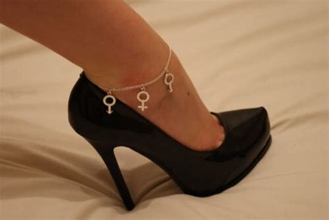Sexy Premium Mfm Symbols Anklet Ankle Chain Jewellery Swinger Threesome