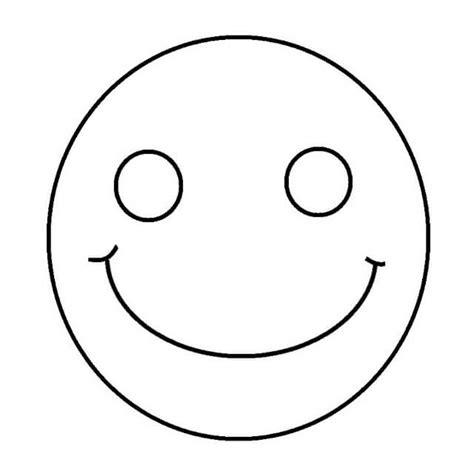 Smiley Face Coloring Pages Free Printable Coloring Pages For Kids