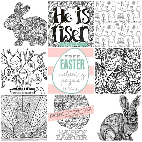 easter coloring pages  create