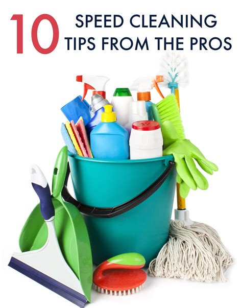 10 Speed Cleaning Tips From Professionals Cleaning Challenge Speed