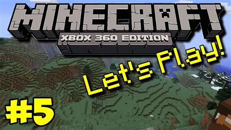 Lets Play Minecraft Xbox 360 Part 5 The Ravine Youtube