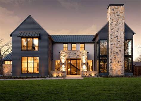 Black Modern Barn House Home Design Ideas