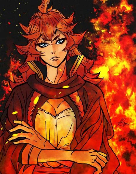 One Of The Best Women Characters Ever Captain Savage Black Clover Manga Black Clover Anime