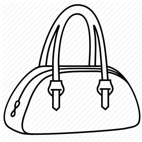 Bag Line Drawing At Free For Personal Use Bag Line