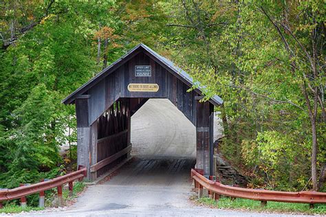 Emilys Covered Bridge In Vermont Photograph By Jeff Folger