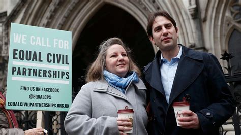 heterosexual couples get civil partnerships from new year s eve the times