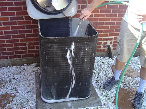 How to clean air conditioner coils. How to clean condenser coils of the outdoor unit of a ...
