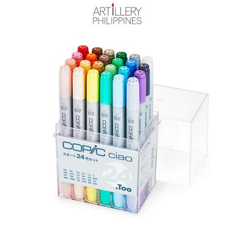 Copic Ciao Marker Starter Set Of 24 Copic Ciao Cc Starter 24