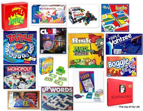 The Joy Of My Life And Other Things Board Games Popular At Home