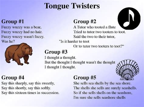 Funny Tongue Twisters Guaranteed To Twist Your Tongue Into Tightly