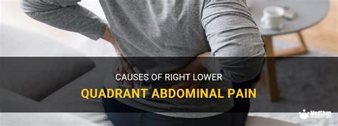 Causes Of Right Lower Quadrant Abdominal Pain Medshun
