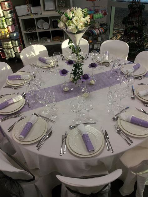 Purple And Gray Wedding Table Decor Purple Wedding Tables Purple