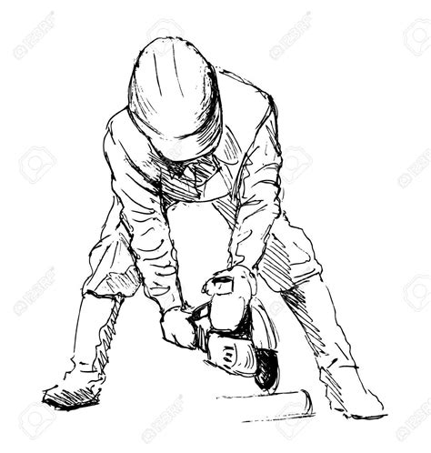 Worker Drawing At Getdrawings Free Download