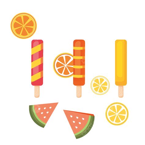 Popsicle Ice Cream Vector Hd Images Beautiful Little Fresh Summer Food