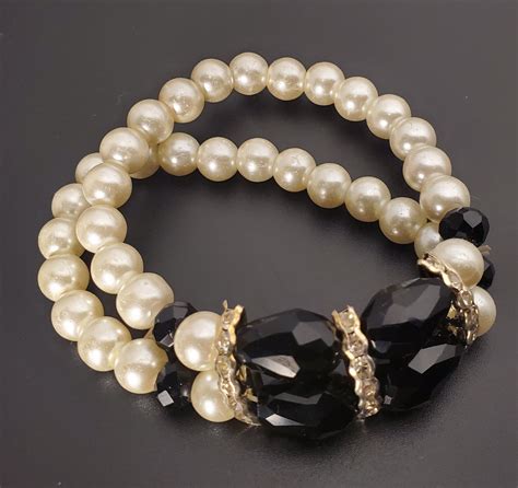 Various Faux Pearl Bracelets