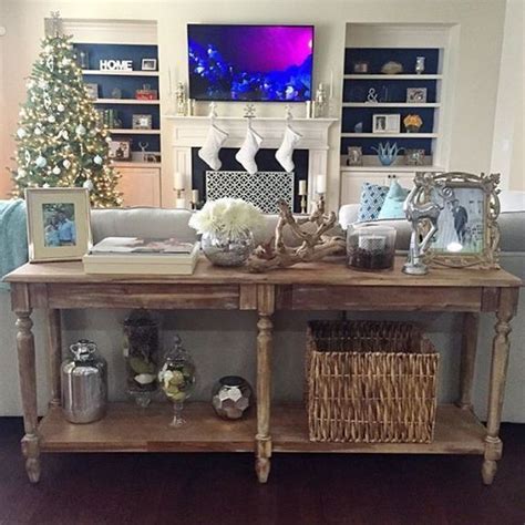 25 Sofa Table Decor Behind Couch Living Room 56 In 2019