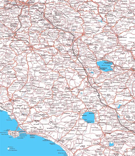 Cartina Stradale Toscana Da Stampare Carta Geo Europa