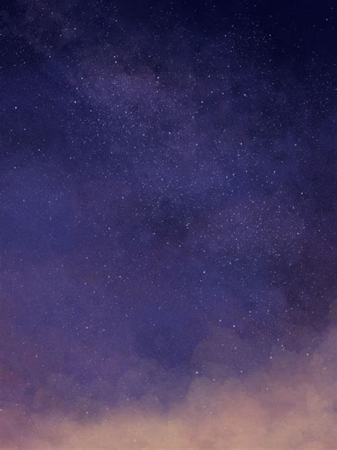 Stars Background Beautiful Gradient Starry Night Sky Wallpaper Image