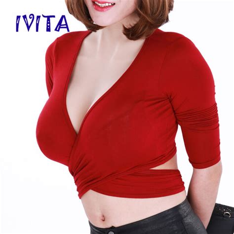 Ivita High Collar Half Body Suit F Cup Silicone Breast Forms