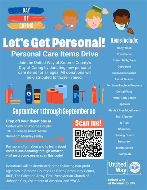 Day Of Caring Flyer United Way Of Broome County