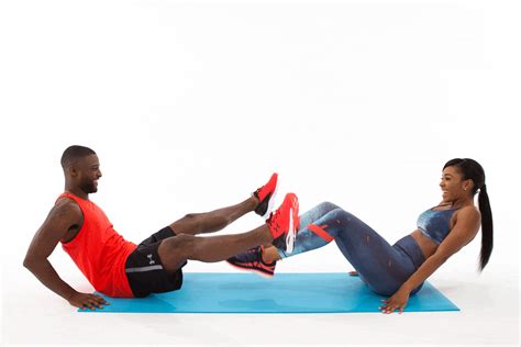 17 Super Intimate Ways To Get Fit With Your Partner Partner Workout Couples Workout Routine