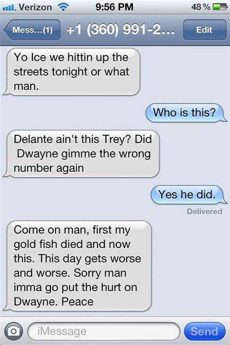 105 Of The Funniest Wrong Number Texts Ever Bored Panda