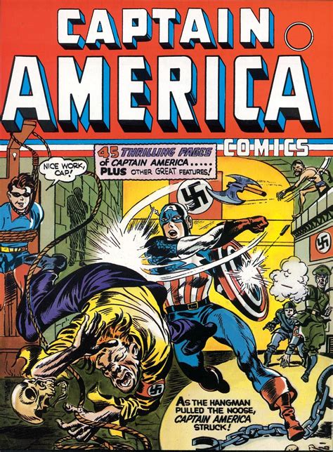 Captain America Comics 6 September 1941 Cover By Jack Kirby Captain