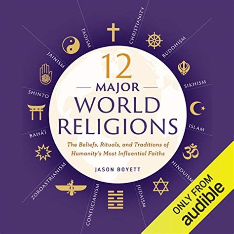 12 Major World Religions By Jason Boyett Audiobook