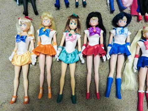 90s Sailor Moon Doll Lot Irwin And Bandai Near Complete Collection