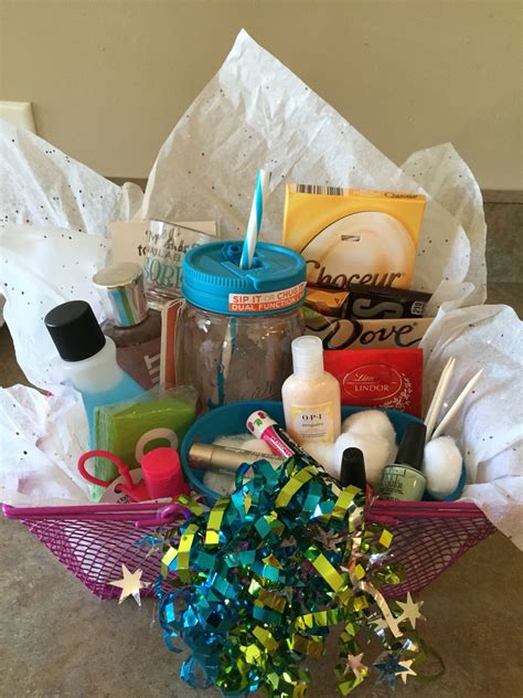 Girlfriends T Basket For Birthday Holiday Or Get Well Ts