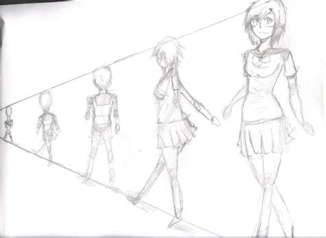 Draw Anime Females Tutorialbody And Perspective By