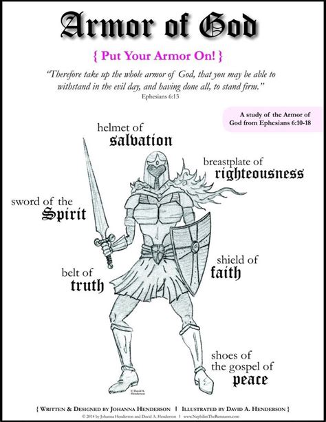 Illustration Best Armor God Activities Coloring Pages Ideas