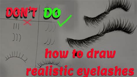 Eyelashes Drawing Tutorial Eyelashes Step Tutorial Drawinghowtodraw