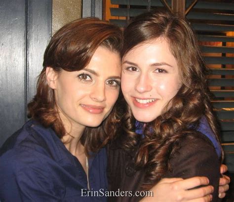 Stana Katic And Erin Sanders Zoey 101 ~ Castle Bts Foto