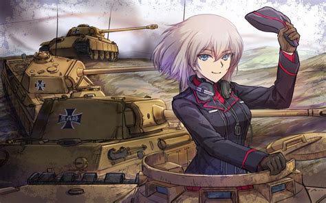 By Artist 新米 Sinmay01 German Anime Kriegerin Panzer