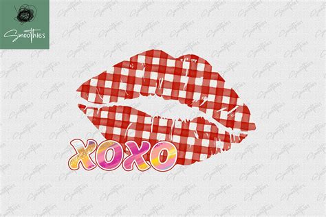 Kiss Me Sexy Lip Xoxo Kissing Design Graphic By Smoothies Art · Creative Fabrica