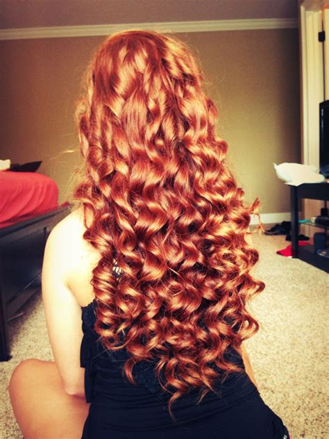 Curly Red Hair Long Red Hair Curly Hair With Bangs Girls With Red
