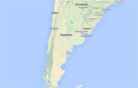 Mapa De Argentina Donde Esta Queda Pais Encuentra Localizacion Images