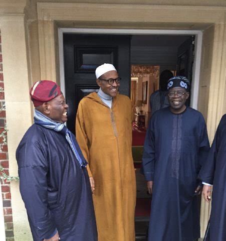 National leader of the all progressives congress, apc, asiwaju bola tinubu is not dead contrary to rumours flying around the country. Buhari Not Dead - Bola Tinubu And Chief Bisi Akande Visits ...