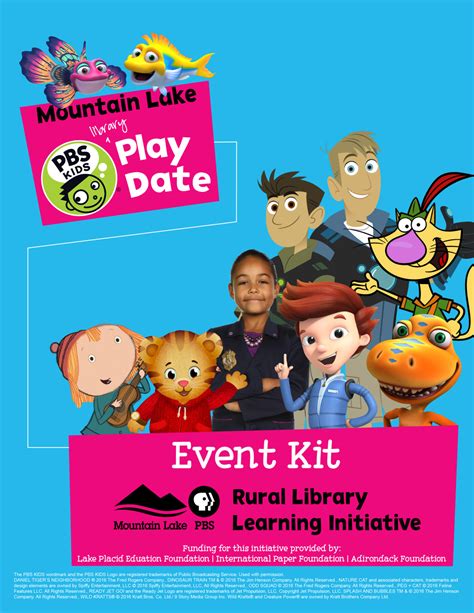 Mountain Lake Library Play Dates Mountain Lake Pbs