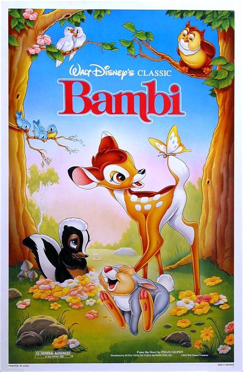 Películas Disney Bambi Cuidado Infantil
