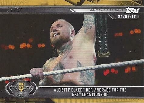 2019 Topps Wwe Nxt Checklist Set Info Boxes Release Date Reviews