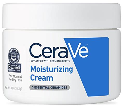 Cerave Moisturizing Cream Daily Face And Body Moisturizer For Dry Skin 12 Ounce