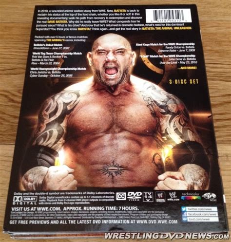 Exclusive Pre Release Photos Of Wwe Batista The Animal Unleashed
